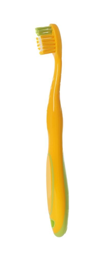 large yellow toothbrush