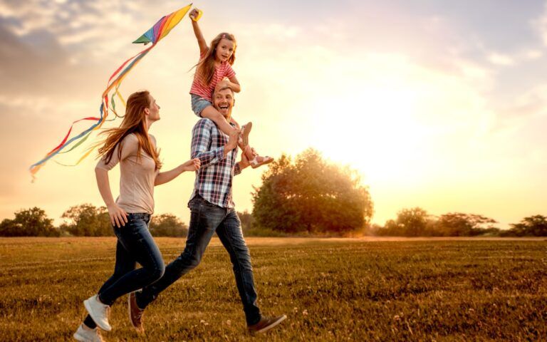 Family Out In Sunshine